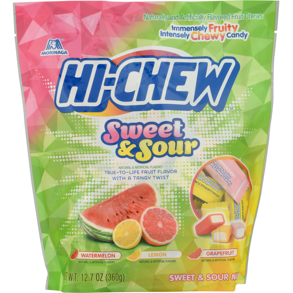 Candy & Chocolate Hi-Chew Fruit Chews, Sweet & Sour Mix hero