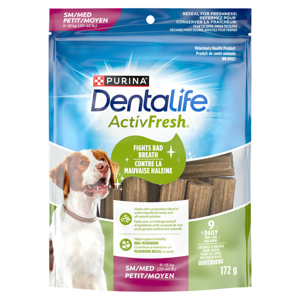 Dog Food & Care DentaLife ActivFresh Medium Daily Oral Care hero