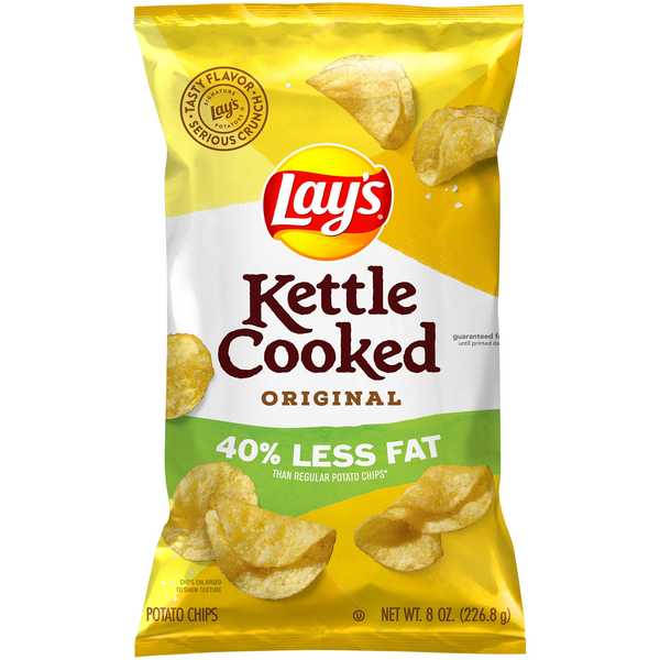 Chips & Pretzels Lay's Reduced Fat Original Potato Chips hero