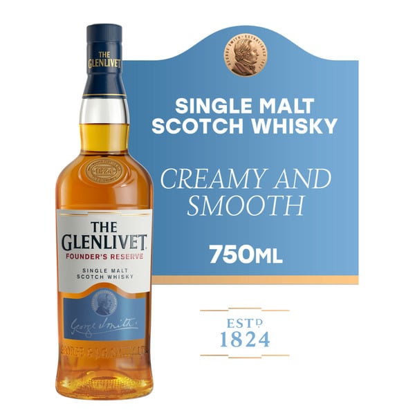 Spirits The Glenlivet Founder's Reserve Single Malt Scotch Whisky hero