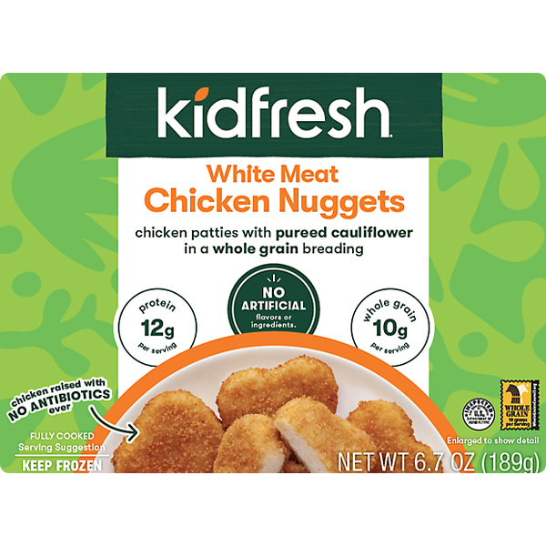 Frozen Meals Kidfresh Chicken Nuggets, White Meat hero