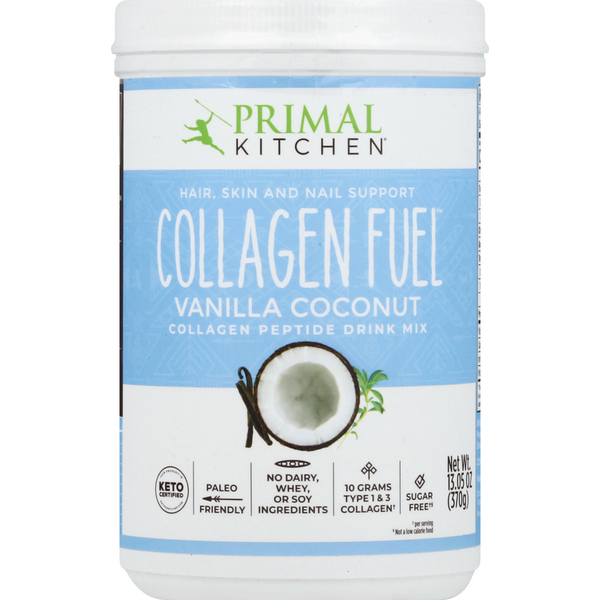 Protein & Meal Replacement Primal Kitchen Drink Mix, Collagen Peptide, Vanilla Coconut hero