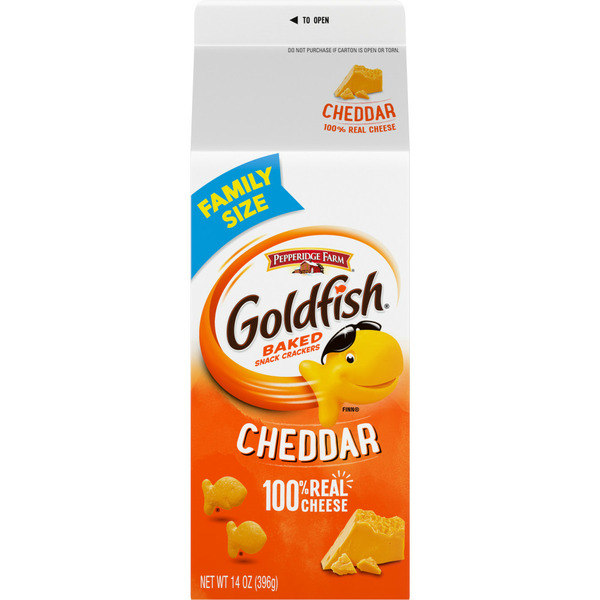 Crackers Pepperidge Farm Goldfish  Cheddar Crackers hero