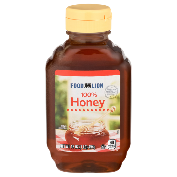 Honeys, Syrups & Nectars Food Lion 100% Honey hero