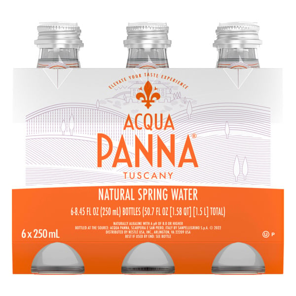 Water, Seltzer & Sparkling Water Acqua Panna ® Natural Spring Water hero