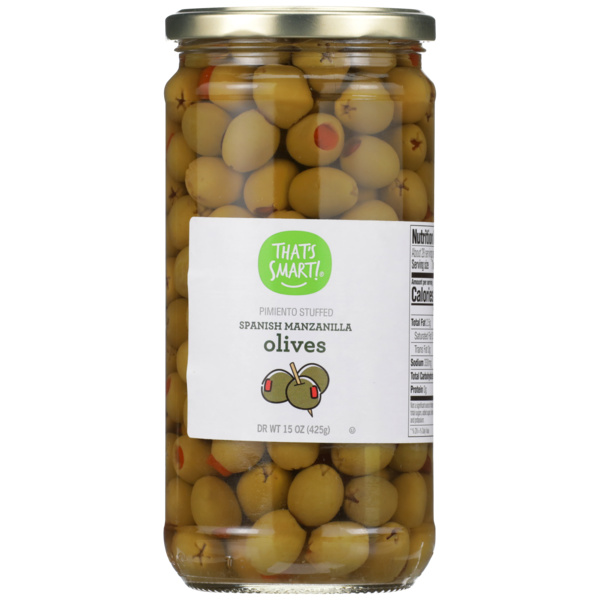 Pickled Goods & Olives That's Smart! Pimiento Stuffed Spanish Manzanilla Olives hero