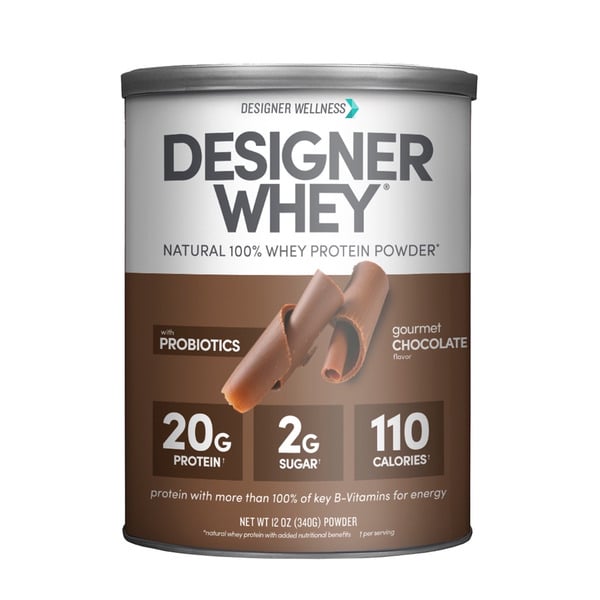 Protein & Meal Replacements Designer Wellness Designer Whey Protein Powder, Gourmet Chocolate hero