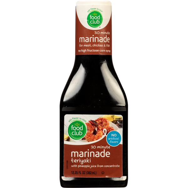 Marinades & Meat Preparation Food Club Marinade, Teriyaki hero