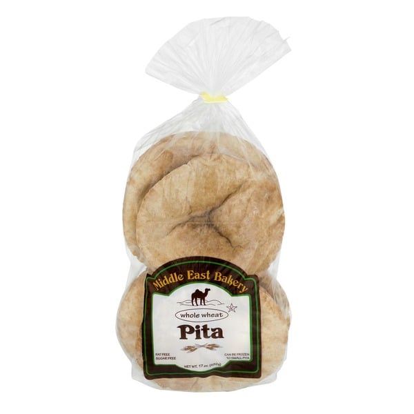 Tortillas & Flat Bread Middle East Bakery & Grocery Pita Whole Wheat - 10 CT hero