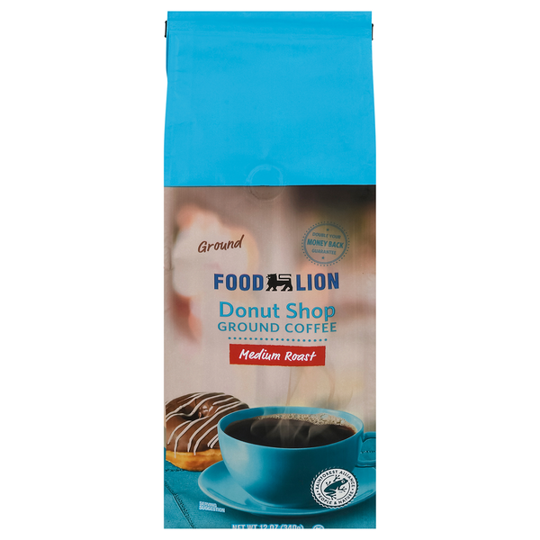 Coffee Food Lion Ground Donut Shop Coffee hero