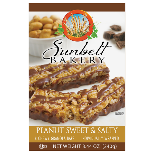 Energy & Granola Bars Sunbelt Bakery Granola Bars, Peanut Sweet & Salty, Chewy hero