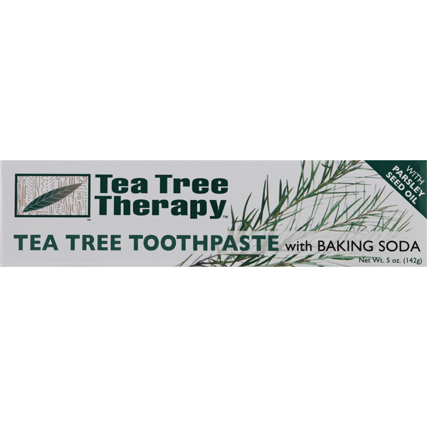 Oral Hygiene Tea Tree Therapy Toothpaste with Baking Soda, Tea Tree hero