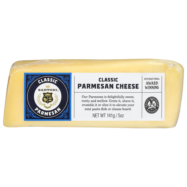 Specialty Cheeses Sartori Cheese, Classic Parmesan hero