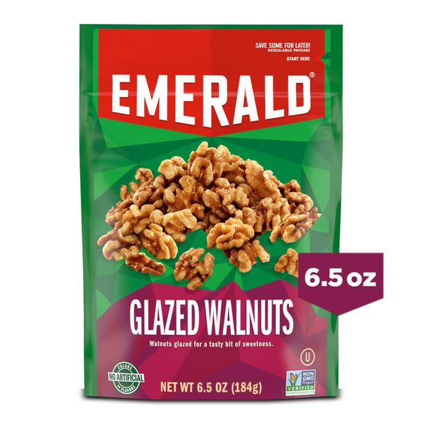 Nuts, Seeds & Dried Fruit Emerald Glazed Walnuts hero