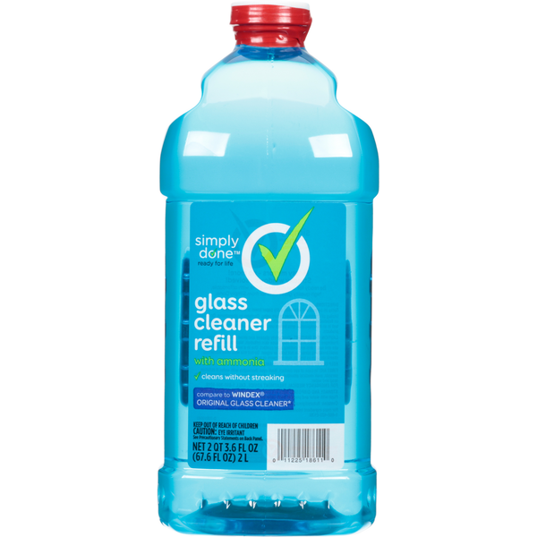 Simply Done Glass Cleaner Refill hero