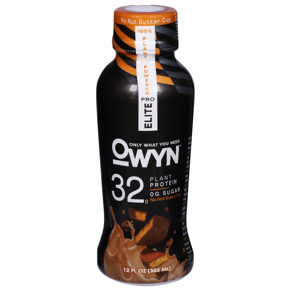 Protein & Meal Replacements OWYN Protein Shake, No Nut Butter Cup hero