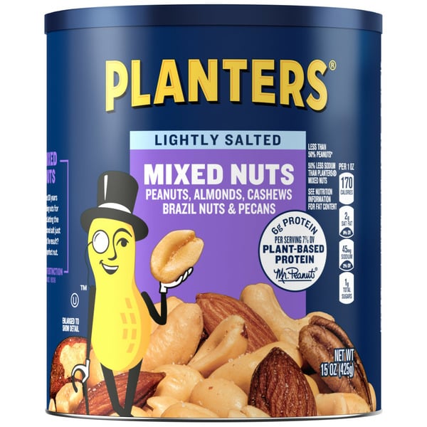 Nuts, Seeds & Dried Fruit Planters Lightly Salted Mixed Nuts hero