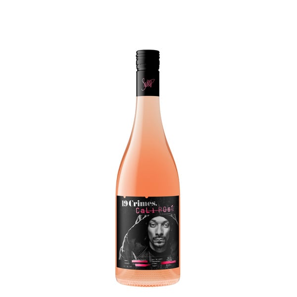 Red Blend 19 Crimes Snoop Dogg Cali Rose Wine 750ml hero