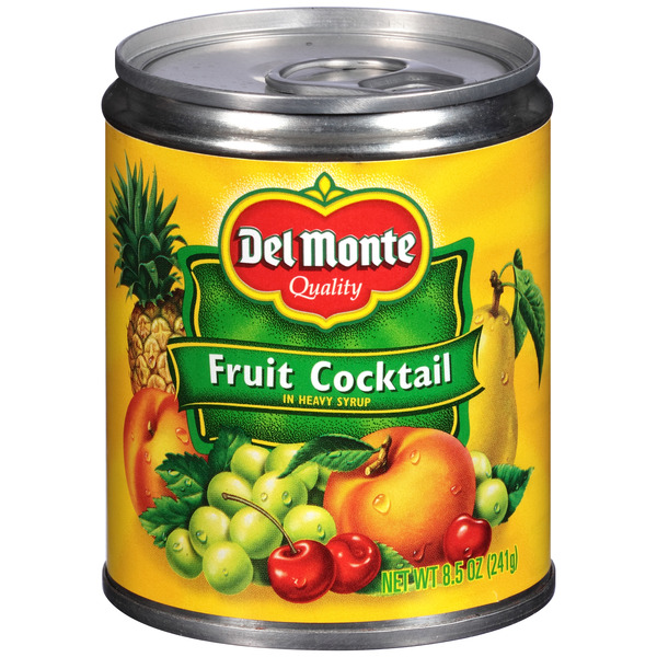 Canned/Pouch Fruit & Applesauce Del Monte Fruit Cocktail in Heavy Syrup hero