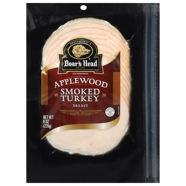 Deli Meats Boar's Head Applewood Smoked Turkey Breast hero