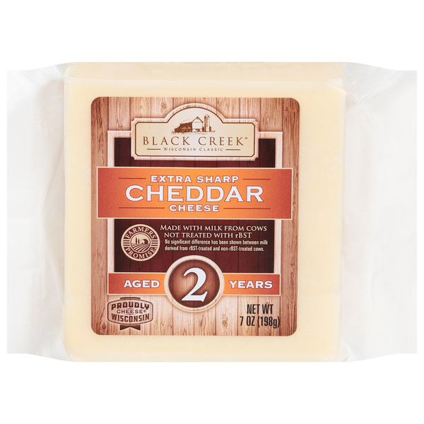 Specialty Cheeses Black Creek Cheese, Cheddar, Extra Sharp hero