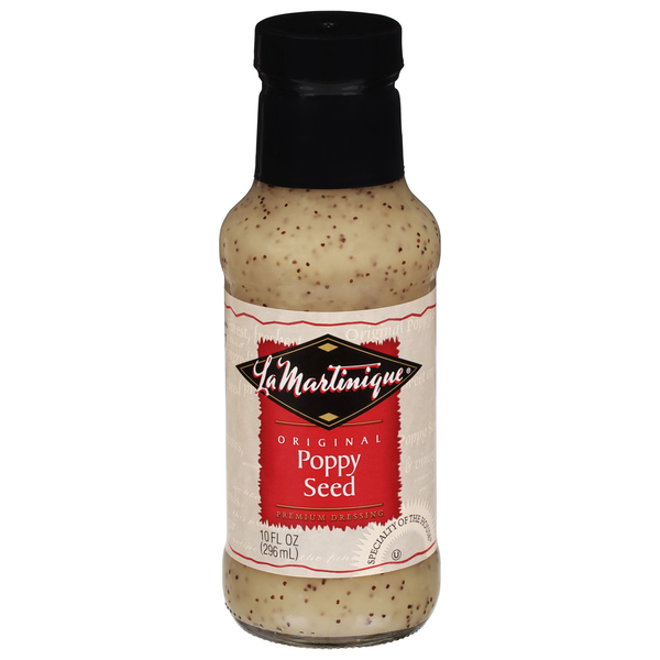 Salad Dressing & Toppings La Martinique Poppy Seed, Original hero