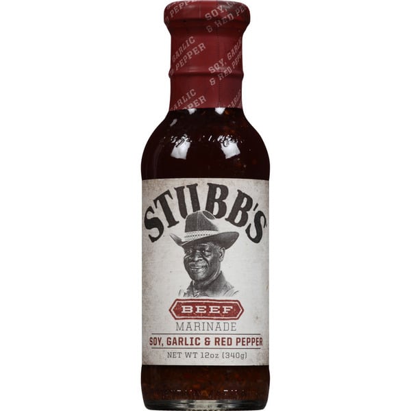 Marinades & Meat Preparation Stubb's® Soy, Garlic & Red Pepper Beef Marinade hero