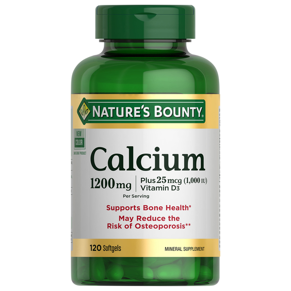 Vitamins & Supplements Nature's Bounty Calcium Rapid Release Softgels hero