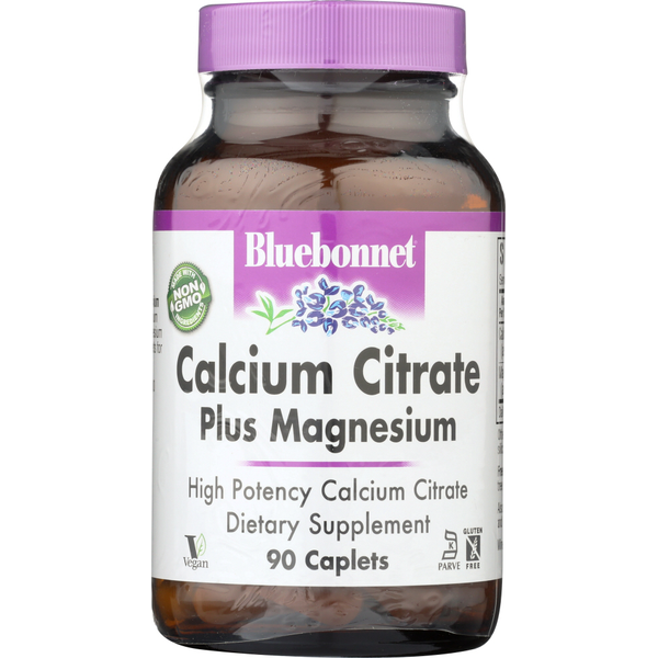 Vitamins & Supplements Bluebonnet Calcium Citrate Plus Magnesium hero