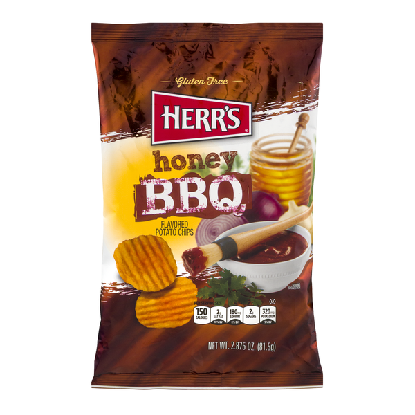 Chips & Pretzels Herr's Potato Chips Honey BBQ hero