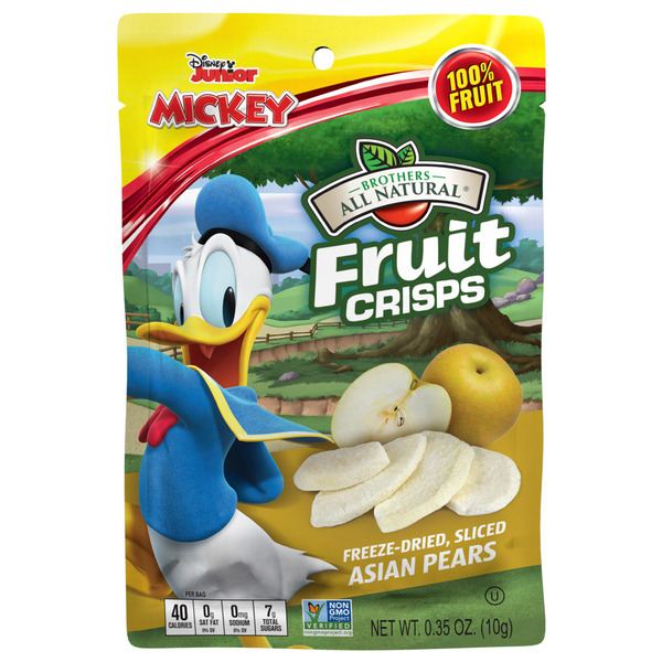 Fruit & Vegetable Snacks Brothers All Natural Disney Freeze-Dried Asian Pear Fruit Crisps hero