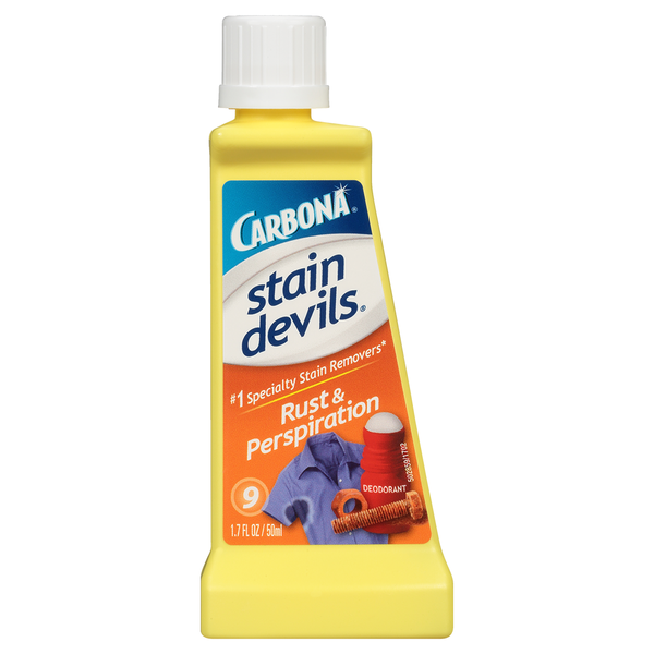 Laundry Carbona Stain Devils #9, Rust & Perspiration Stain Remover hero