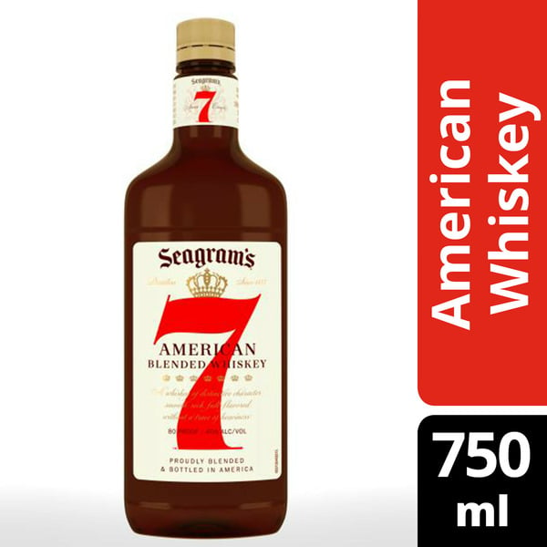 North American Whiskey Seagram's 7 Crown American Blended Whiskey hero