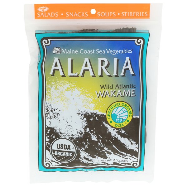 Asian Foods Maine Coast Alaria - Leaf 2 Oz (A. Esculenta), Ocia Cert. Og hero