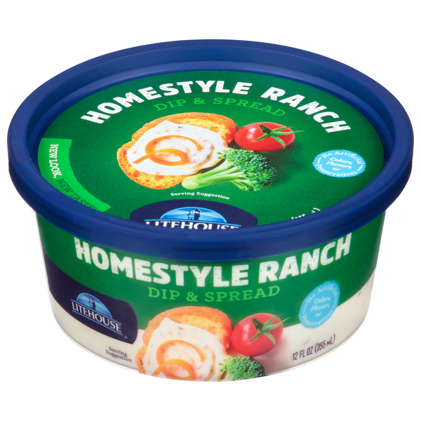 More Household Litehouse Dip & Spread, Homestyle Ranch hero