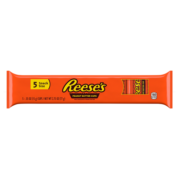 Candy & Chocolate Reese's Milk Chocolate Snack Size Peanut Butter Cups Candy hero