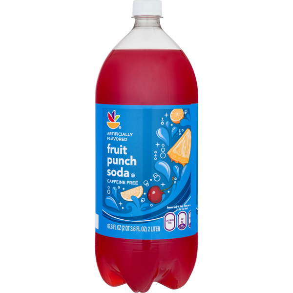 Soft Drinks Store Brand Soda, Fruit Punch hero