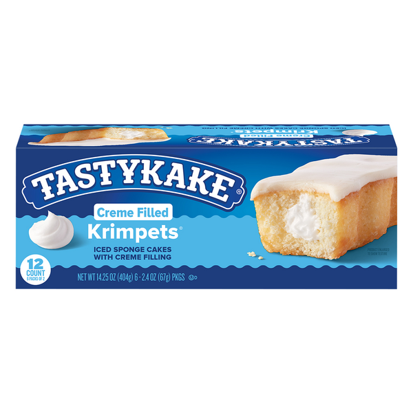 Cookies & Cakes Tastykake Crème Filled Krimpets hero