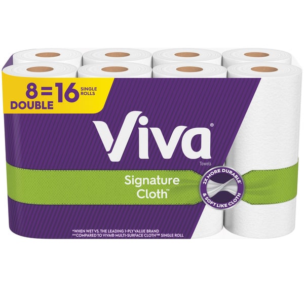 Viva Signature Cloth Paper Towels hero