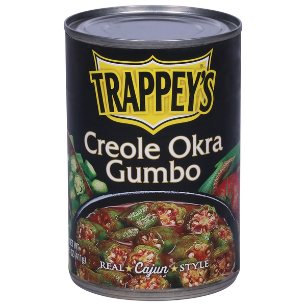 Canned & Jarred Vegetables Trappey's Creole Okra Gumbo hero