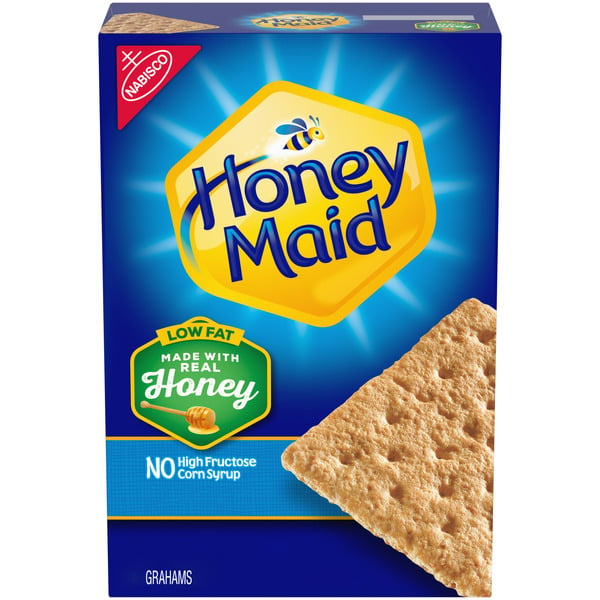 Cookies & Cakes Honey Maid Low Fat Honey Graham Crackers hero