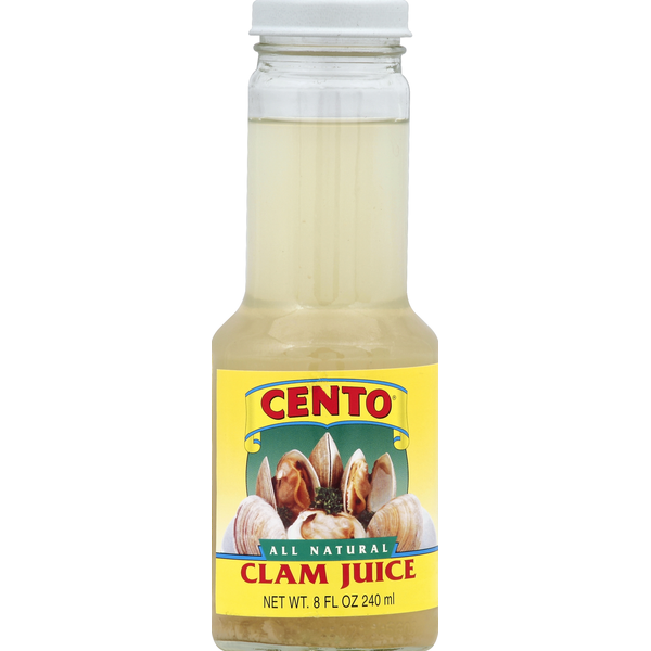 Canned Meat & Seafood Cento Clam Juice hero