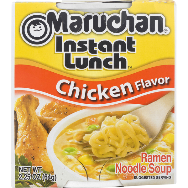 Instant Foods Maruchan Ramen Noodle Soup, Chicken Flavor hero