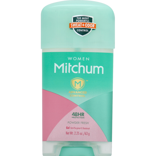 Deodorants Mitchum Anti-Perspirant & Deodorant, Women, Gel, Powder Fresh hero