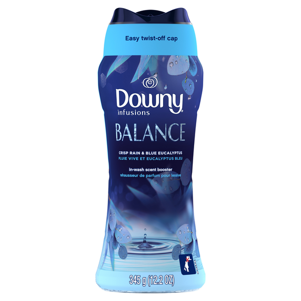 Laundry Downy Infusions Beads, BALANCE, Eucalyptus hero