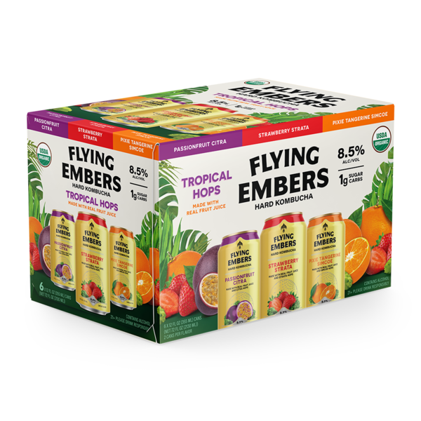 Beers & Coolers Flying Embers  Tropical Hops, Variety Pack hero