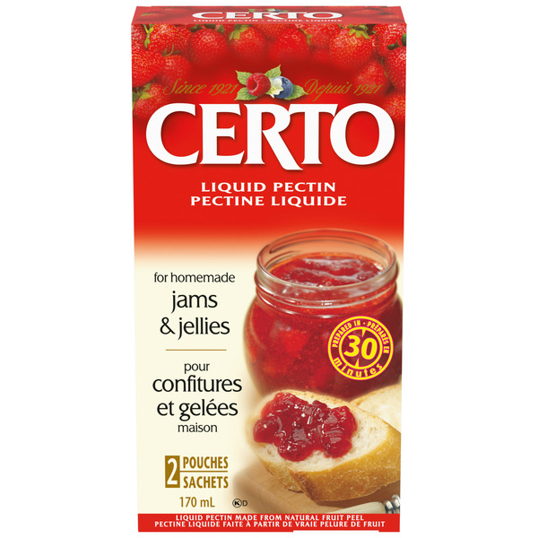 Doughs, Gelatins & Bake Mixes Certo Liquid Pectin hero