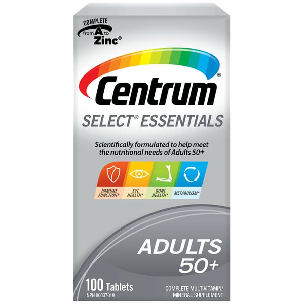 Other Vitamins & Supplements Centrum Select Essentials hero