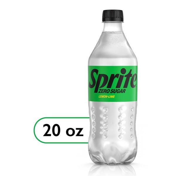 Soft Drinks Sprite Zero Sugar Lemon Lime Diet Soda Pop Soft Drink hero