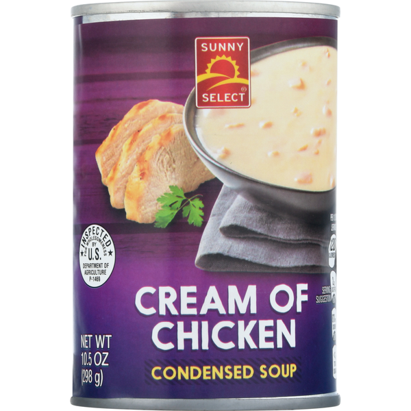 Sunny Select Condensed Soup, Cream of Chicken hero